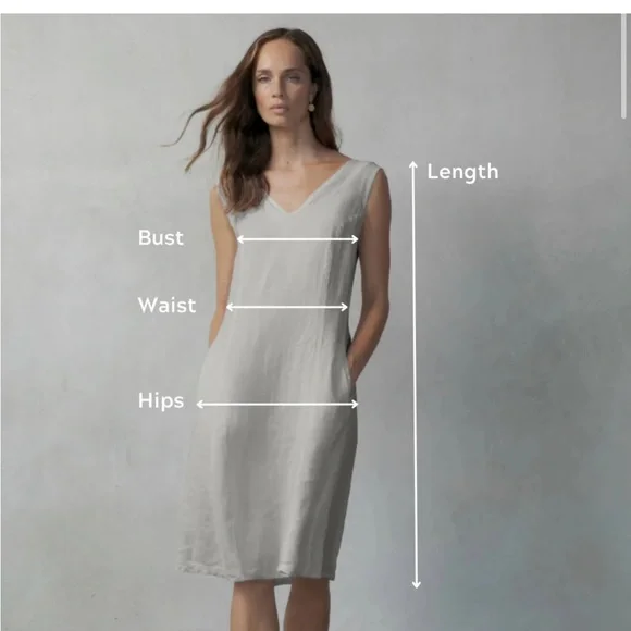 Luxmii Origami Linen Slip Dress - Picture 8 of 13